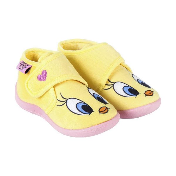 3D House Slippers Looney Tunes Yellow Cheap