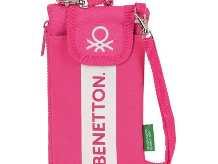 Purse Benetton Raspberry Mobile cover Fuchsia Online Sale