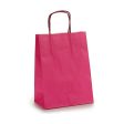 Paper Bag 18 x 8 x 31 cm Pink (25 Units) Supply