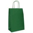 Paper Bag Fama Dark green With handles 31 x 11 x 42 cm (25 Units) Fashion