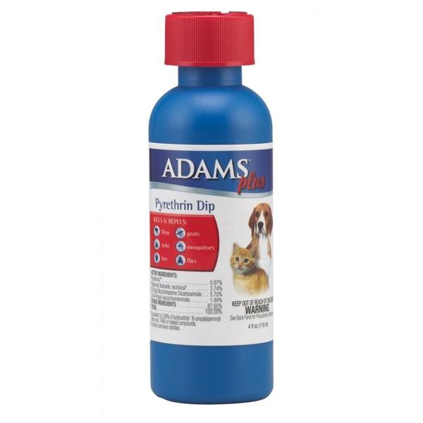 ADAMS - Flea and Tick Dip with Pyrethrin - 4 fl. oz. (118 ml) For Discount