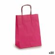 Paper Bag 18 x 8 x 31 cm Pink (25 Units) Supply