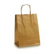 Paper Bag Golden (24 x 12 x 40 cm) (25 Units) Online