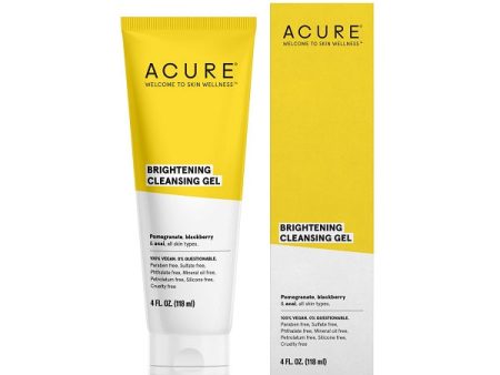 ACURE - Brightening Cleansing Gel - 4 fl. oz. (118 ml) on Sale