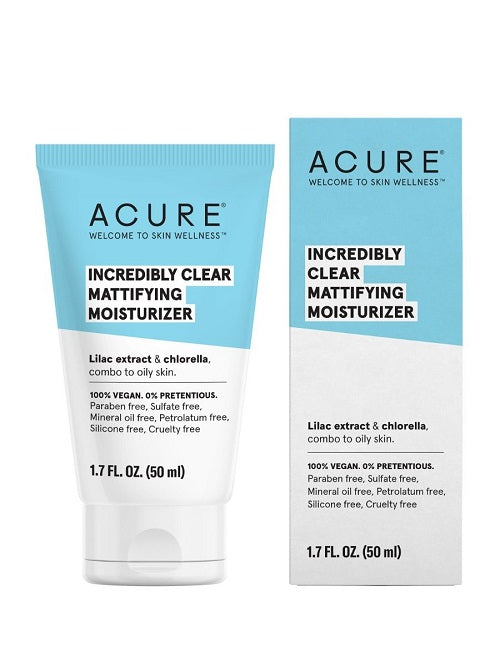 ACURE - Incredibly Clear Mattifying Moisturizer - 1.7 fl. oz. (50 ml) Fashion