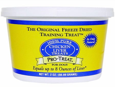 PRO-TREAT - Freeze Dried Chicken Liver - 2 oz. (56.69 g) Cheap