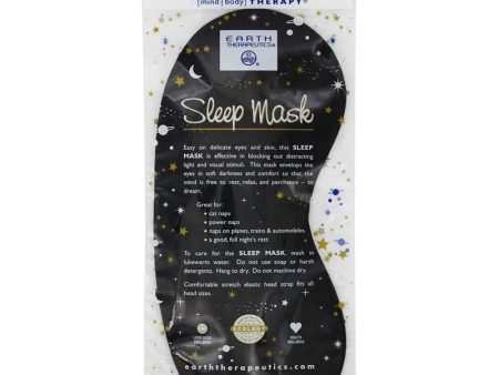 EARTH THERAPEUTICS - Sleep Mask Black - 1 Mask Online Sale