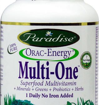 PARADISE - Orac-Energy Multi-One No Iron - 60 Vegetarian Capsules Online now