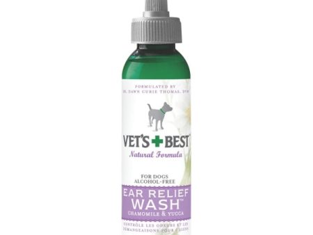 VET S BEST - Ear Relief Wash - 4 fl. oz. (120 ml) Hot on Sale