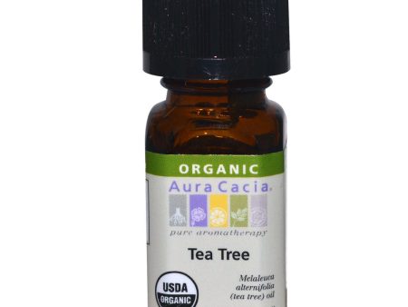 AURA CACIA - Organic Essential Oil Tea Tree - 0.25 fl. oz. (7.4 ml) Sale