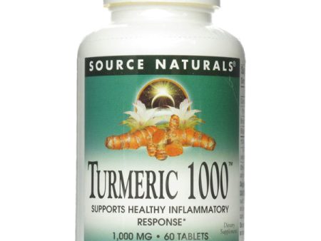 SOURCE NATURALS - Turmeric 1000 1000 mg - 60 Tablets Discount