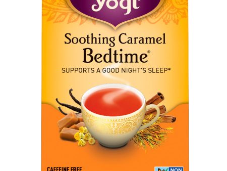 YOGI TEA - Soothing Caramel Bedtime - 16 Tea Bags (1.12 oz  32 g) on Sale