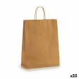 Paper Bag 32 X 12 X 50 cm Brown (25 Units) Hot on Sale