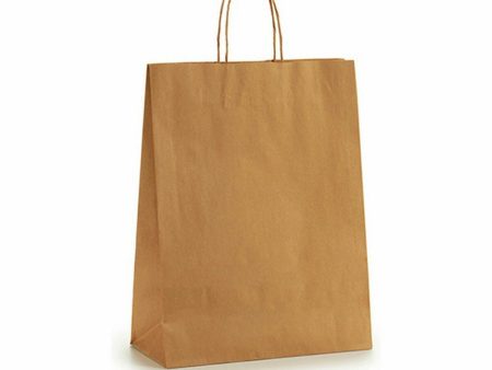 Paper Bag 32 X 12 X 50 cm Brown (25 Units) Hot on Sale