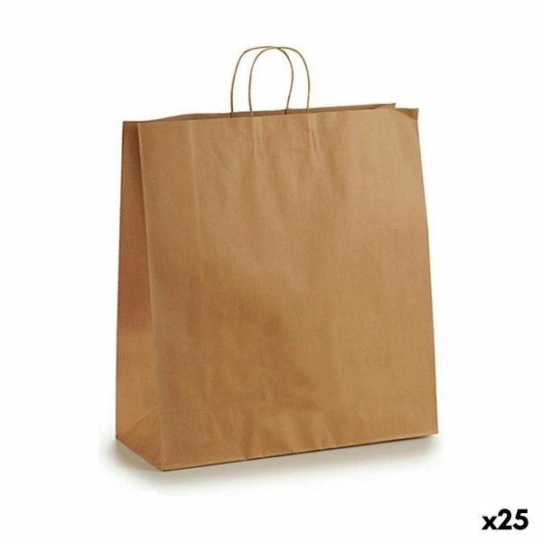 Paper Bag 46 x 16 x 59 cm Brown (25 Units) Supply