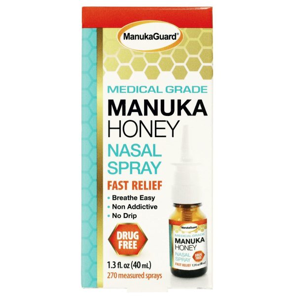 MANUKAGUARD - Nasal Spray Medical Grade - 1.3 fl. oz. (40 ml) For Cheap