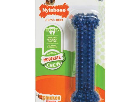 MODERATE CHEW - FlexiChew Dental Chew Toy, Wolf Medium - 1 Chew Toy Online Sale