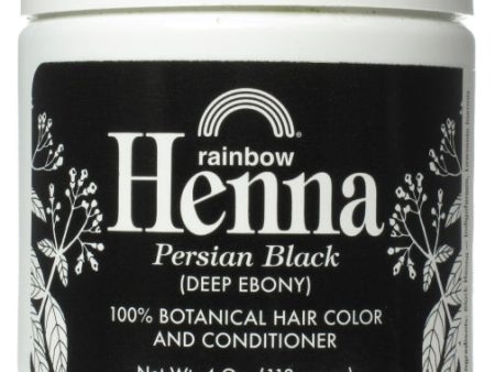 RAINBOW RESEARCH - Black Henna - 4 oz Online Hot Sale