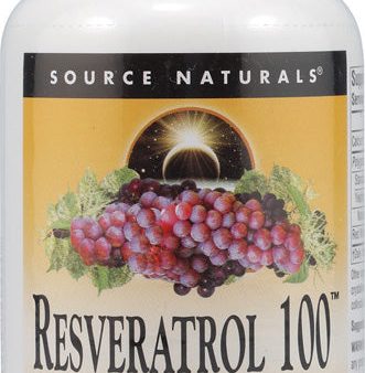 SOURCE NATURALS - Resveratrol 100 mg  - 240 Tablets Online Sale