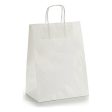 Paper Bag 24 x 12 x 40 cm White (25 Units) Online