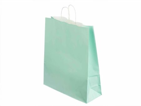 Paper Bag Green 32 X 12 X 50 cm (100 Units) Online Sale