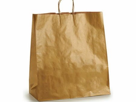 Paper Bag 46 x 16 x 60 cm Golden (25 Units) Discount