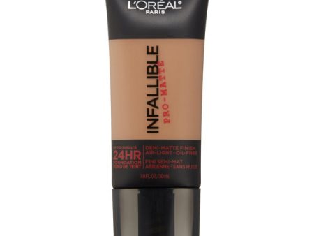 L OREAL - Infallible Pro-Matte Foundation 110 Creme Cafe - 1 fl. oz. (30 ml) Sale